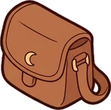 Bags, hats and shoes, a sticker from the Space Cabin world