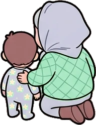 People together, a sticker from the The Unicorn Stable world