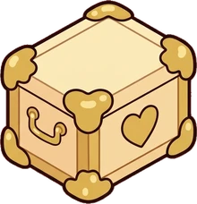 Chests and trunks, a sticker from the The Unicorn Stable world