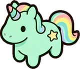 Collectibles, a sticker from the The Unicorn Stable world