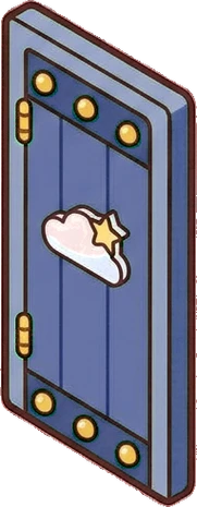 Doors, a sticker from the The Unicorn Stable world