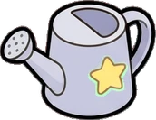 Baskets and floor things, a sticker from the The Unicorn Stable world
