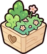 Small plants, a sticker from the The Unicorn Stable world