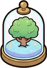 Small plants, a sticker from the The Unicorn Stable world