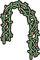 Small plants, a sticker from the The Unicorn Stable world