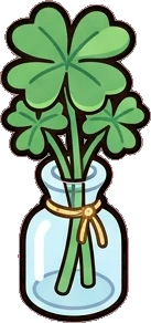 Small plants, a sticker from the The Unicorn Stable world