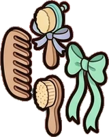 Garlands and hanging things, a sticker from the The Unicorn Stable world