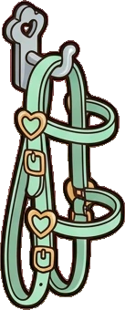 Garlands and hanging things, a sticker from the The Unicorn Stable world