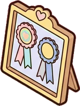 Hobby gear, a sticker from the The Unicorn Stable world