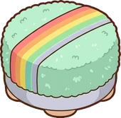 Poufs and ottomans, a sticker from the The Unicorn Stable world