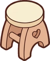 Pedestals and plant stands, a sticker from the The Unicorn Stable world