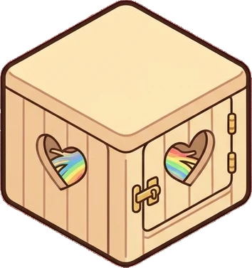 Platforms and daises, a sticker from the The Unicorn Stable world