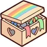 Shelf things, a sticker from the The Unicorn Stable world