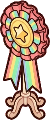Shelf things, a sticker from the The Unicorn Stable world
