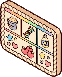 Signboards and chalkboards, a sticker from the The Unicorn Stable world