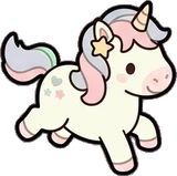 Cats and small animals, a sticker from the The Unicorn Stable world