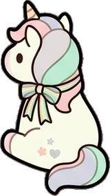 Cats and small animals, a sticker from the The Unicorn Stable world