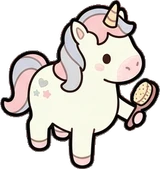 Cats and small animals, a sticker from the The Unicorn Stable world
