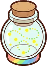 Candles and small lights, a sticker from the The Unicorn Stable world