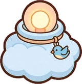 Candles and small lights, a sticker from the The Unicorn Stable world