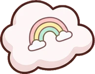 Cushions and blankets, a sticker from the The Unicorn Stable world