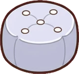Cushions and blankets, a sticker from the The Unicorn Stable world