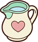 Food and drinks, a sticker from the The Unicorn Stable world