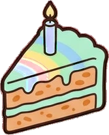 Food and drinks, a sticker from the The Unicorn Stable world