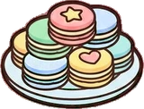 Food and drinks, a sticker from the The Unicorn Stable world
