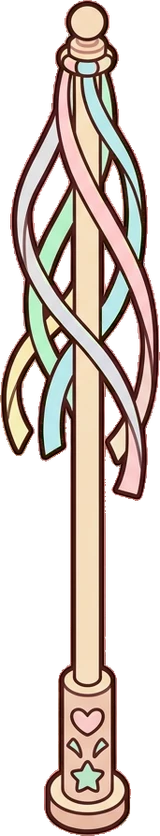 Tall pieces, a sticker from the The Unicorn Stable world