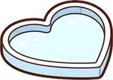 Trays and boards, a sticker from the The Unicorn Stable world