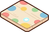 Trays and boards, a sticker from the The Unicorn Stable world
