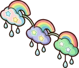 Wall lights, a sticker from the The Unicorn Stable world