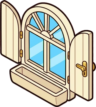 Windows, a sticker from the The Unicorn Stable world