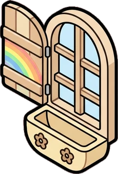 Windows, a sticker from the The Unicorn Stable world