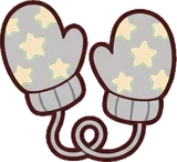 Bags, hats and shoes, a sticker from the The Unicorn Stable world