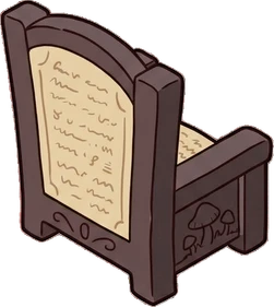 Chairs, a sticker from the Witch Workshop world