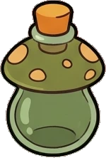Collectibles, a sticker from the Witch Workshop world