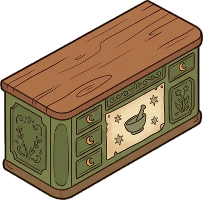 Counters, a sticker from the Witch Workshop world
