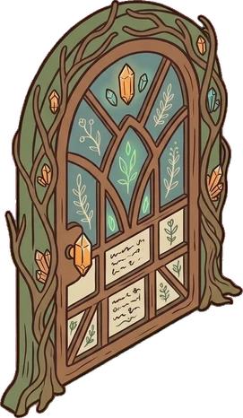Doors, a sticker from the Witch Workshop world