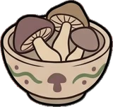 Baskets and floor things, a sticker from the Witch Workshop world