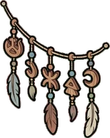 Garlands and hanging things, a sticker from the Witch Workshop world