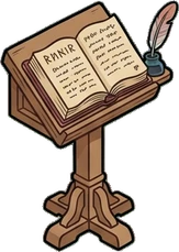 Hobby gear, a sticker from the Witch Workshop world