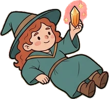 People lying down, a sticker from the Witch Workshop world