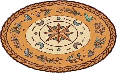Rugs, a sticker from the Witch Workshop world