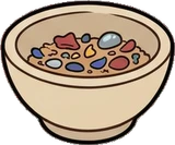 Shelf things, a sticker from the Witch Workshop world
