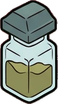 Shelf things, a sticker from the Witch Workshop world