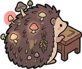Cats and small animals, a sticker from the Witch Workshop world