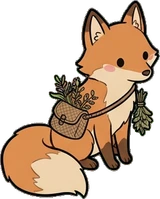 Cats and small animals, a sticker from the Witch Workshop world