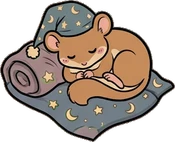 Cats and small animals, a sticker from the Witch Workshop world